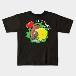 I Love American Football Kids T-Shirt